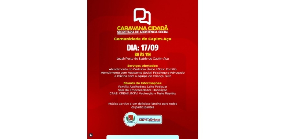 Caravana Cidadã – Comunidade de Capim-Açu