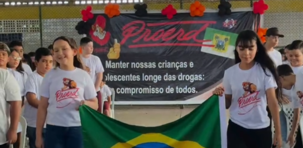 FORMATURA DO PROGRAMA EDUCACIONAL DE RESISTÊNCIA ÀS DROGAS E À VIOLÊNCIA – PROERD